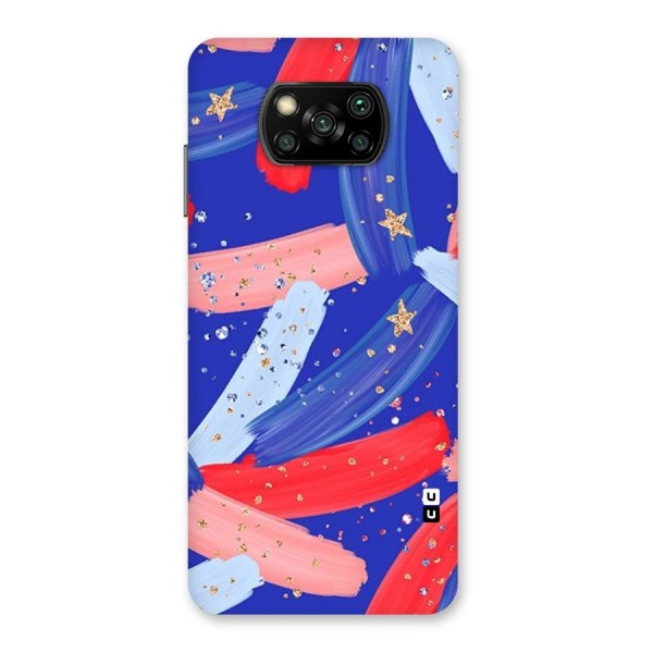 Paint Stars Back Case for Poco X3