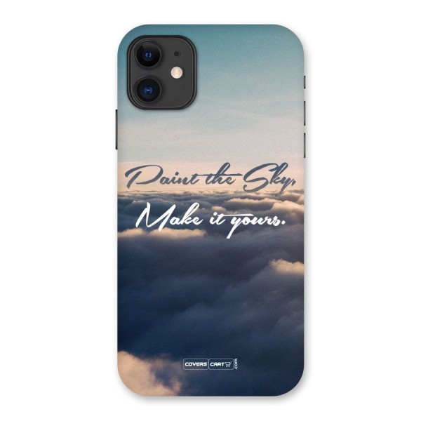 Paint the Sky Back Case for iPhone 11