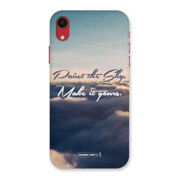 Paint the Sky Back Case for iPhone XR
