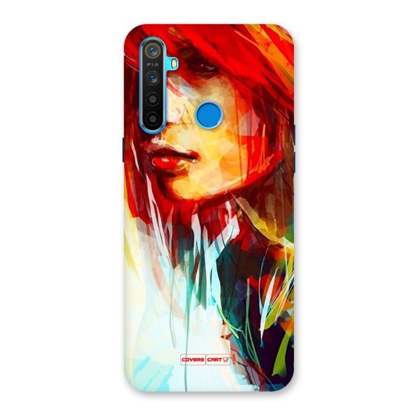 Painted Girl Back Case for Realme 5