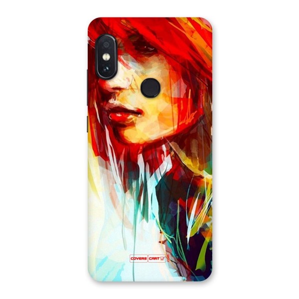 Painted Girl Back Case for Redmi Note 5 Pro