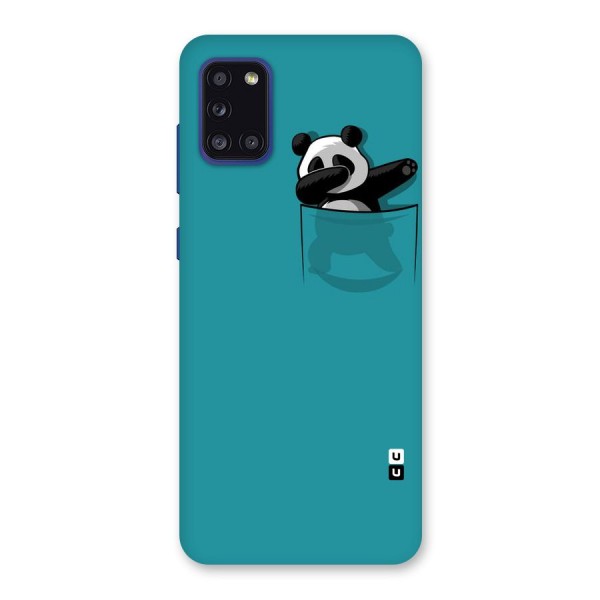 Panda Dabbing Away Back Case for Galaxy A31