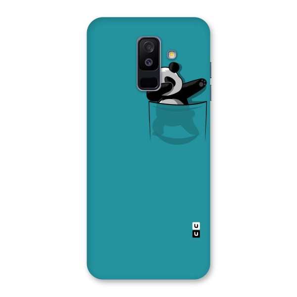 Panda Dabbing Away Back Case for Galaxy A6 Plus