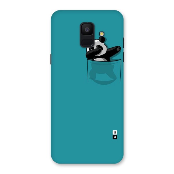 Panda Dabbing Away Back Case for Galaxy A6 (2018)