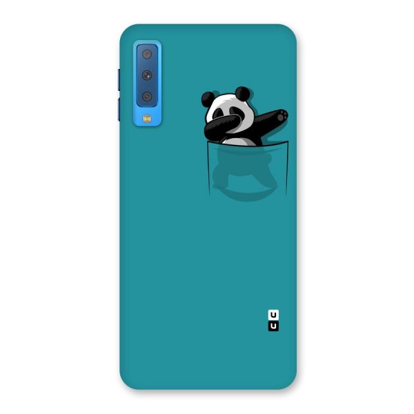Panda Dabbing Away Back Case for Galaxy A7 (2018)