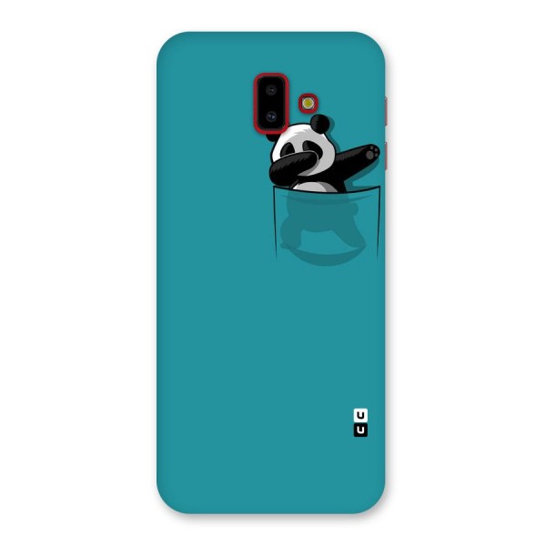 Panda Dabbing Away Back Case for Galaxy J6 Plus