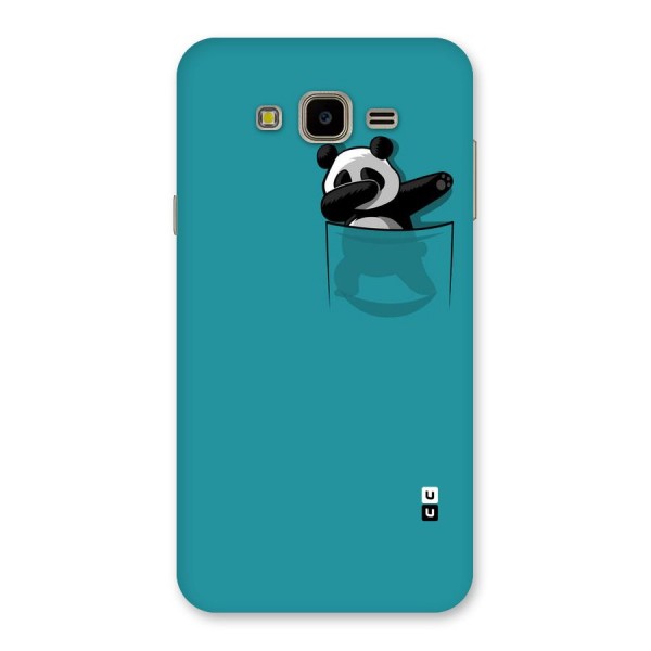 Panda Dabbing Away Back Case for Galaxy J7 Nxt