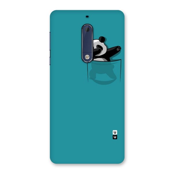 Panda Dabbing Away Back Case for Nokia 5