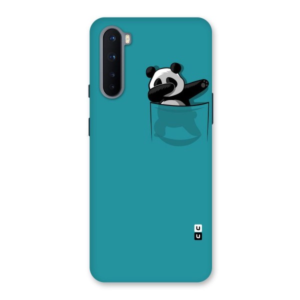 Panda Dabbing Away Back Case for OnePlus Nord