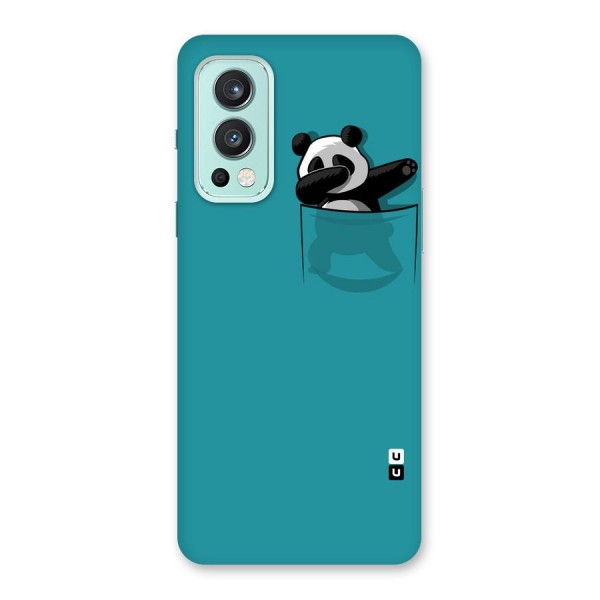 Panda Dabbing Away Back Case for OnePlus Nord 2 5G