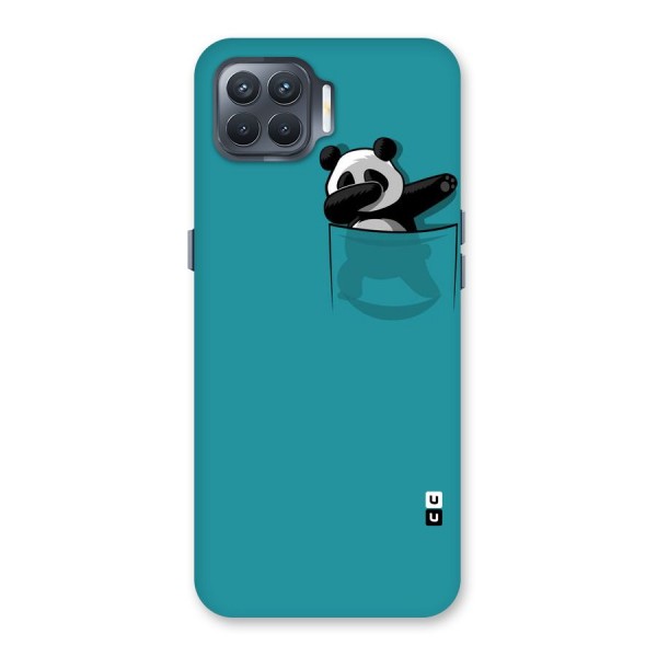 Panda Dabbing Away Back Case for Oppo F17 Pro