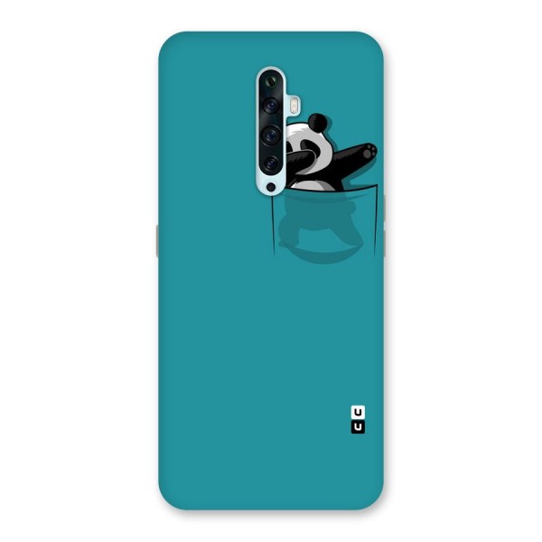 Panda Dabbing Away Back Case for Oppo Reno2 F