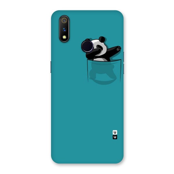 Panda Dabbing Away Back Case for Realme 3 Pro