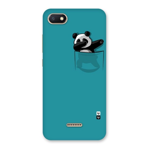 Panda Dabbing Away Back Case for Redmi 6A