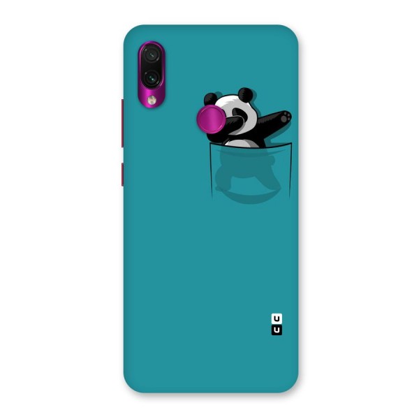 Panda Dabbing Away Back Case for Redmi Note 7 Pro