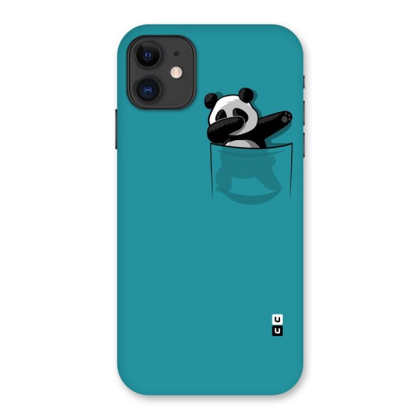 Panda Dabbing Away Back Case for iPhone 11