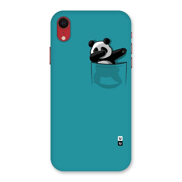 Panda Dabbing Away Back Case for iPhone XR