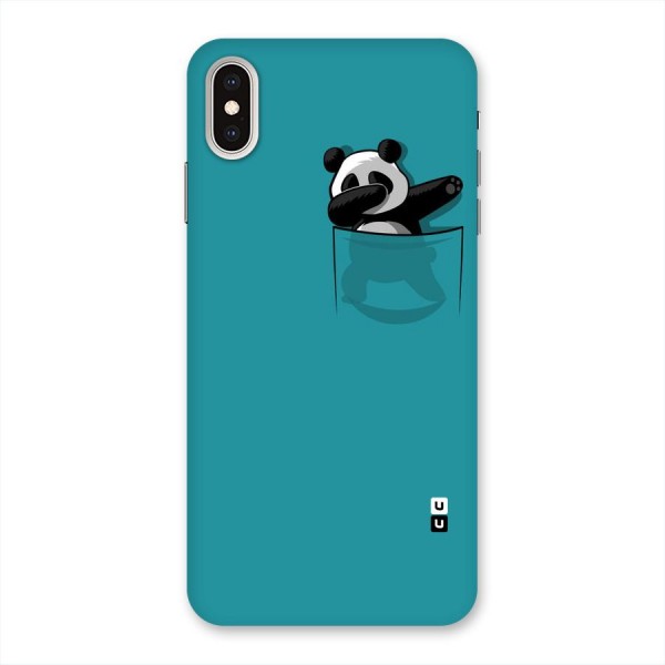 Panda Dabbing Away Back Case for iPhone XS Max