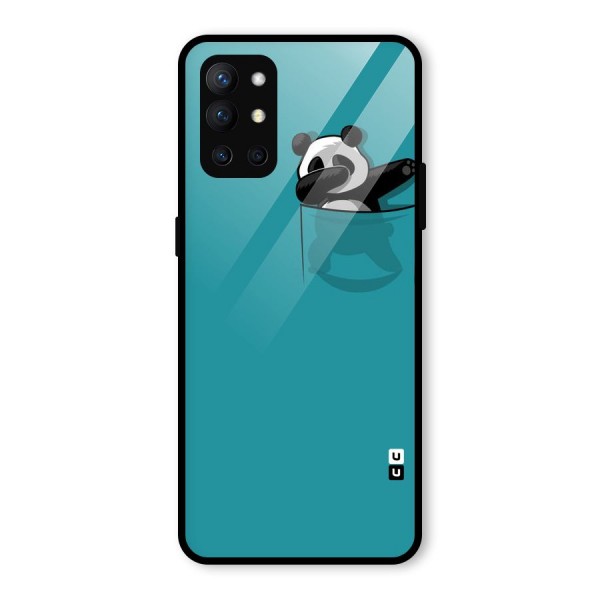 Panda Dabbing Away Glass Back Case for OnePlus 9R