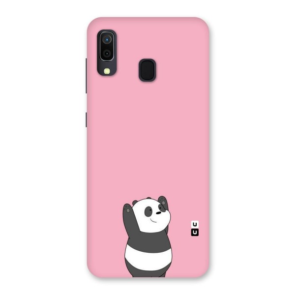 Panda Handsup Back Case for Galaxy A30