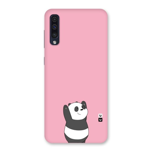 Panda Handsup Back Case for Galaxy A50