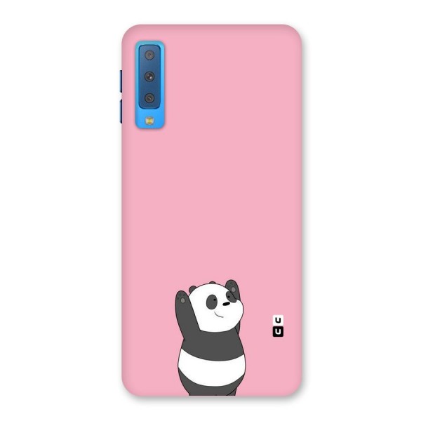 Panda Handsup Back Case for Galaxy A7 (2018)