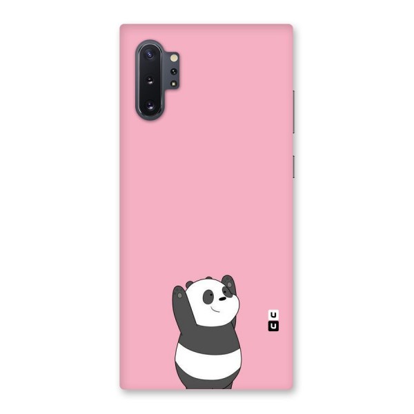 Panda Handsup Back Case for Galaxy Note 10 Plus