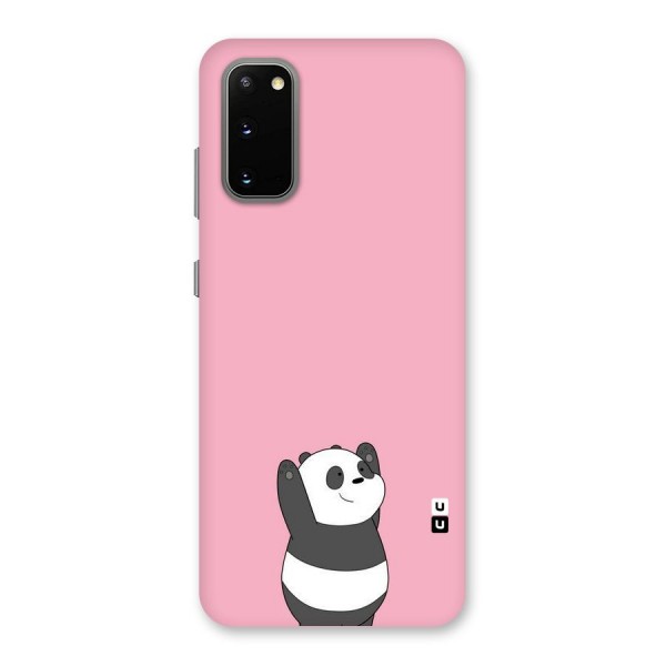Panda Handsup Back Case for Galaxy S20