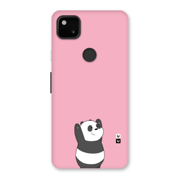 Panda Handsup Back Case for Google Pixel 4a