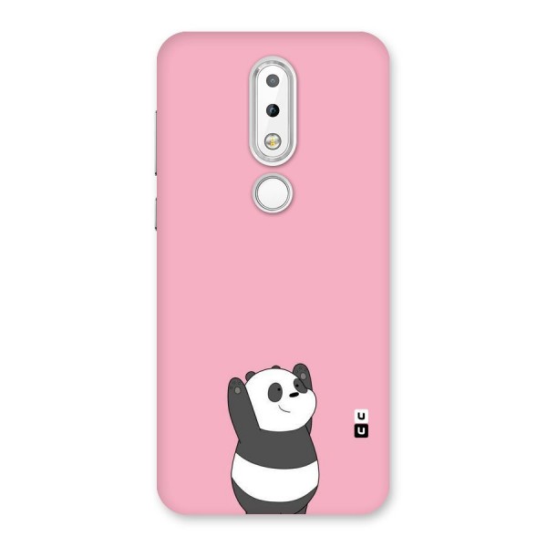 Panda Handsup Back Case for Nokia 6.1 Plus