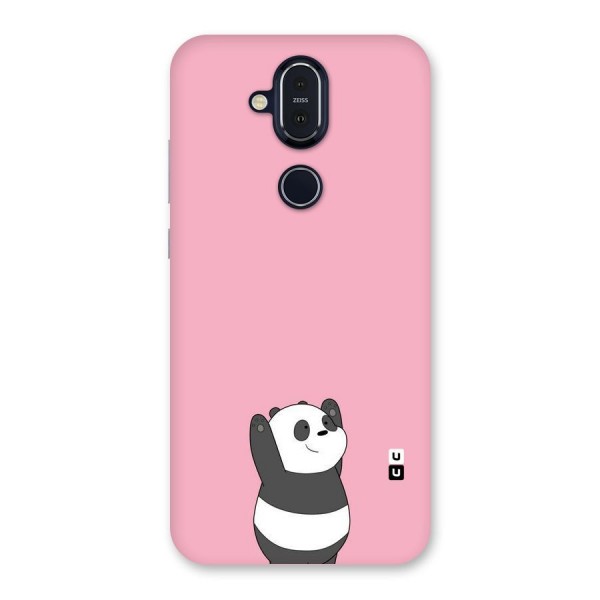 Panda Handsup Back Case for Nokia 8.1