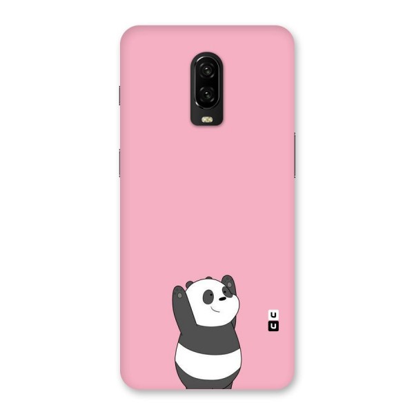Panda Handsup Back Case for OnePlus 6T