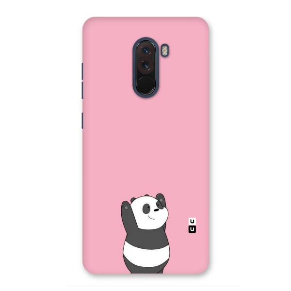 Panda Handsup Back Case for Poco F1