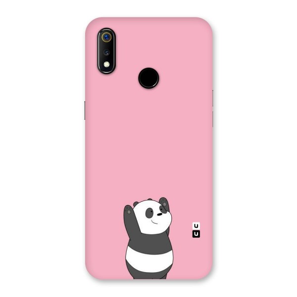 Panda Handsup Back Case for Realme 3