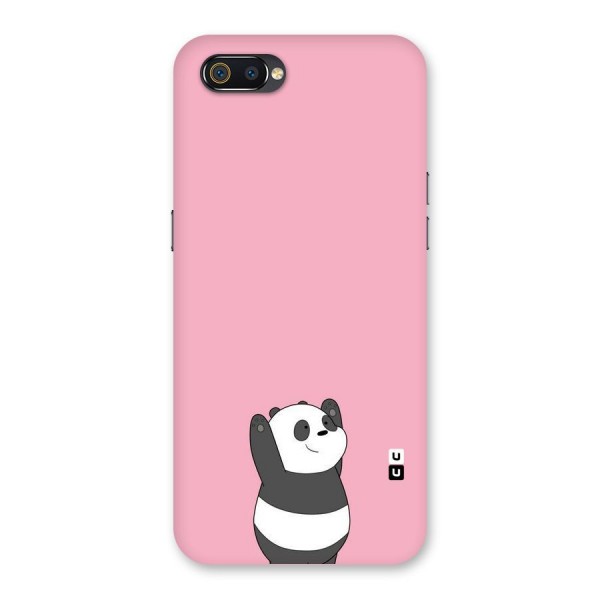 Panda Handsup Back Case for Realme C2