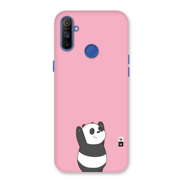 Panda Handsup Back Case for Realme Narzo 10A