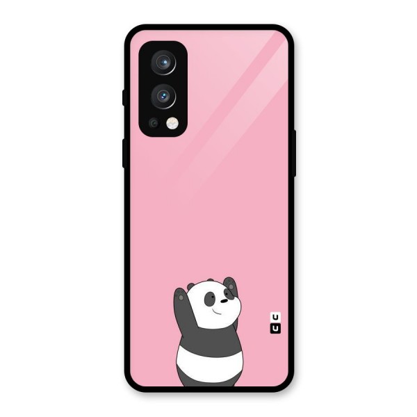 Panda Handsup Glass Back Case for OnePlus Nord 2 5G