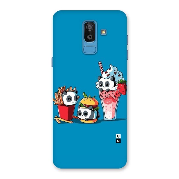 Panda Lazy Back Case for Galaxy J8