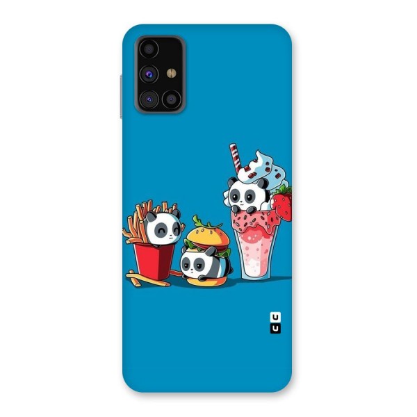 Panda Lazy Back Case for Galaxy M31s