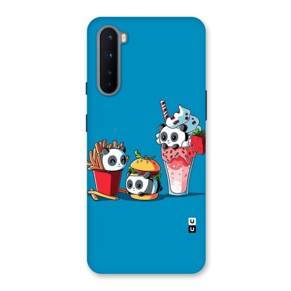 Panda Lazy Back Case for OnePlus Nord