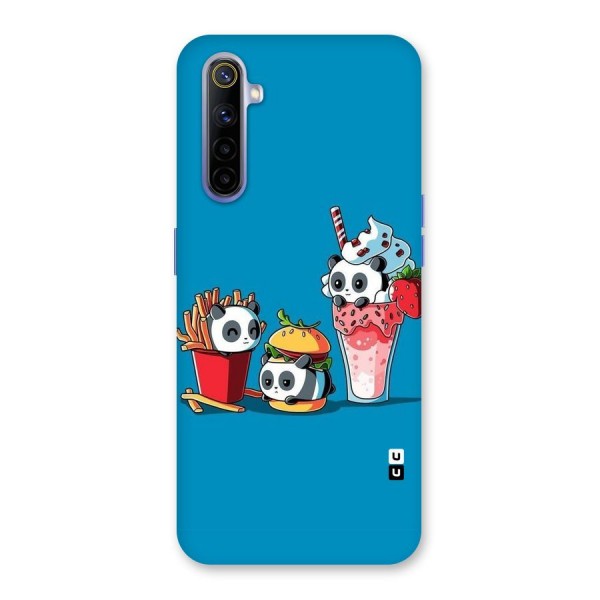 Panda Lazy Back Case for Realme 6