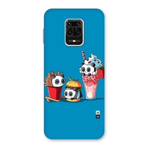 Panda Lazy Back Case for Redmi Note 9 Pro Max