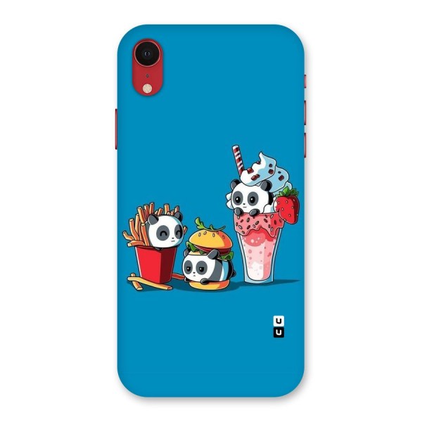 Panda Lazy Back Case for iPhone XR