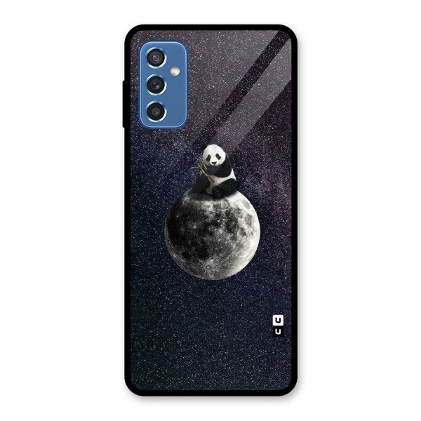 Panda Space Glass Back Case for Galaxy M52 5G