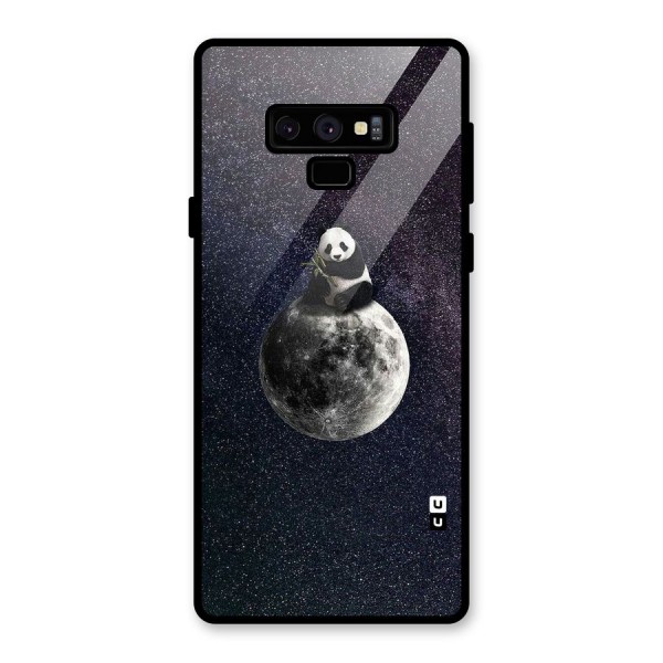 Panda Space Glass Back Case for Galaxy Note 9