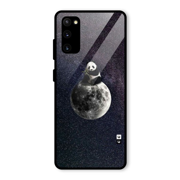 Panda Space Glass Back Case for Galaxy S20 FE