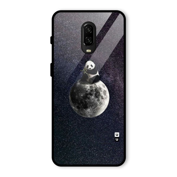 Panda Space Glass Back Case for OnePlus 6T