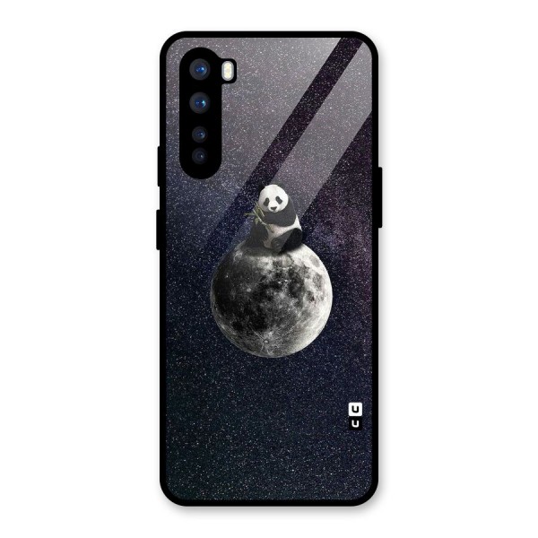 Panda Space Glass Back Case for OnePlus Nord