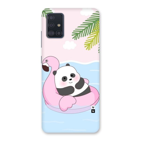 Panda Swim Back Case for Galaxy A51
