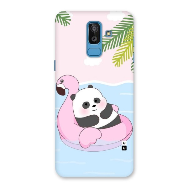 Panda Swim Back Case for Galaxy J8